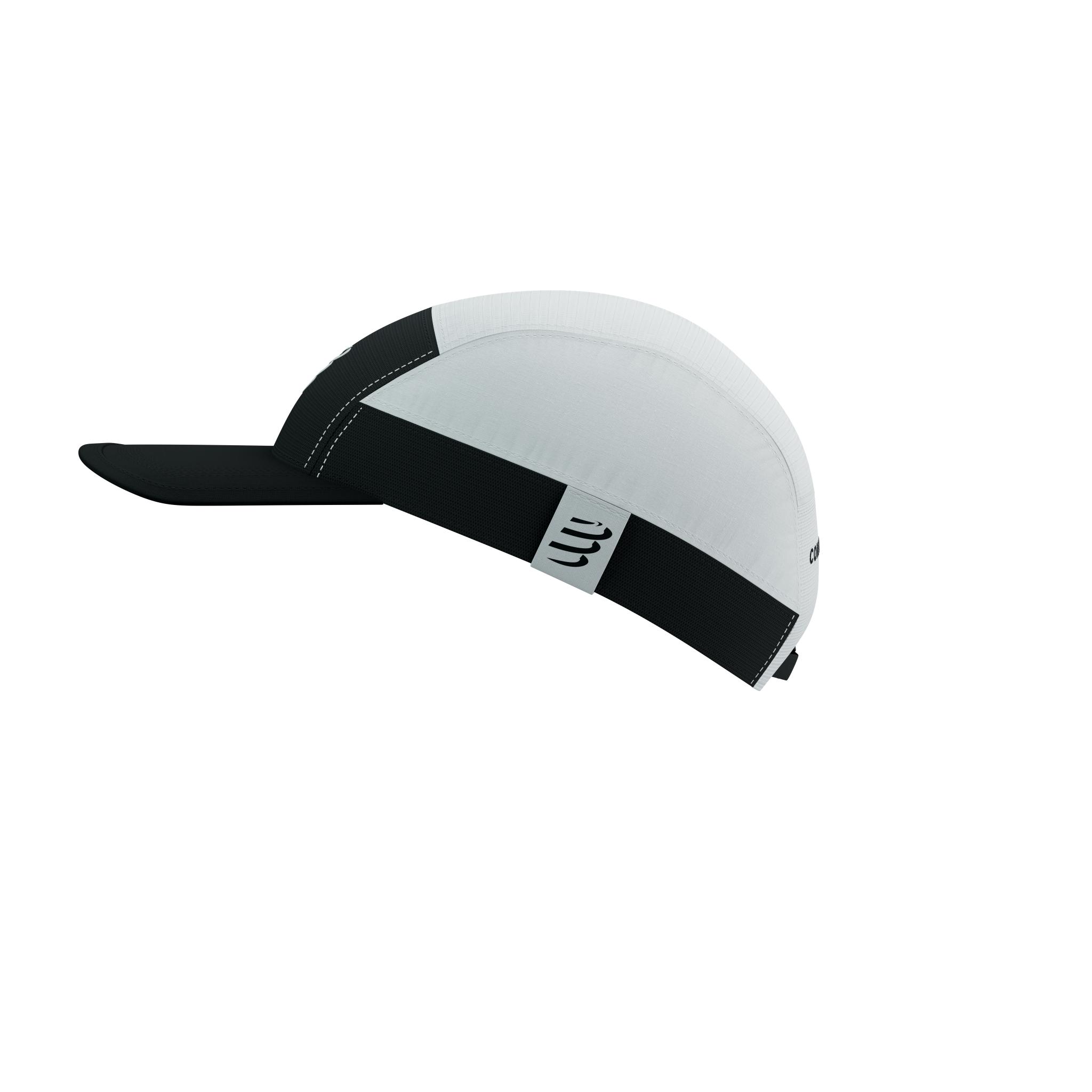 Compressport 5 Panel Light Cap White/Black