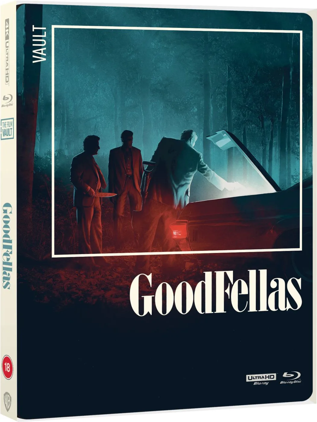 Les Affranchis Édition SteelBook The Film Vault Limitée (Blu-ray UHD 4K   Blu-ray) Disques Blu-ray films
