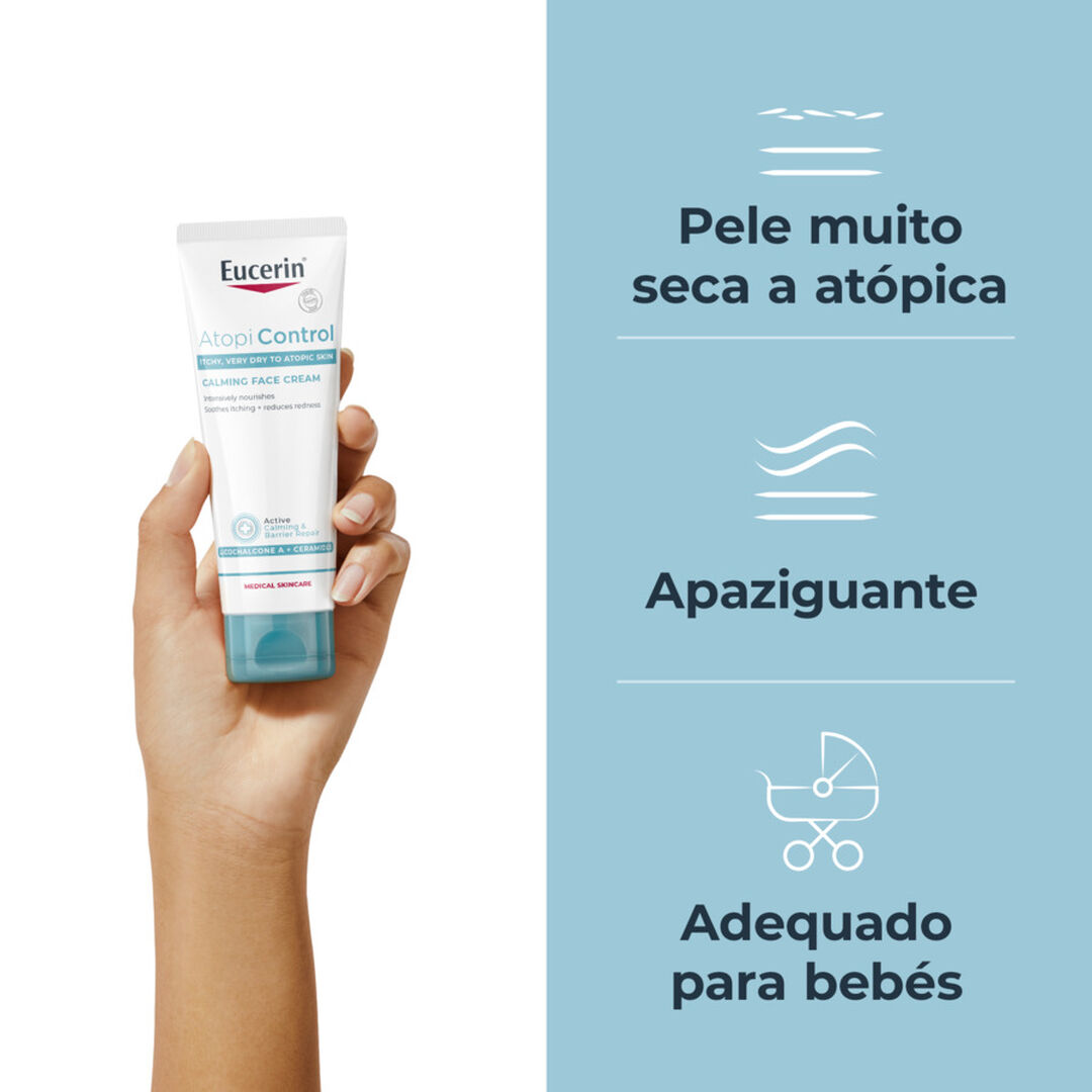 EUCERIN  Atopi Control Creme de Rosto Apaziguante - 50ml
