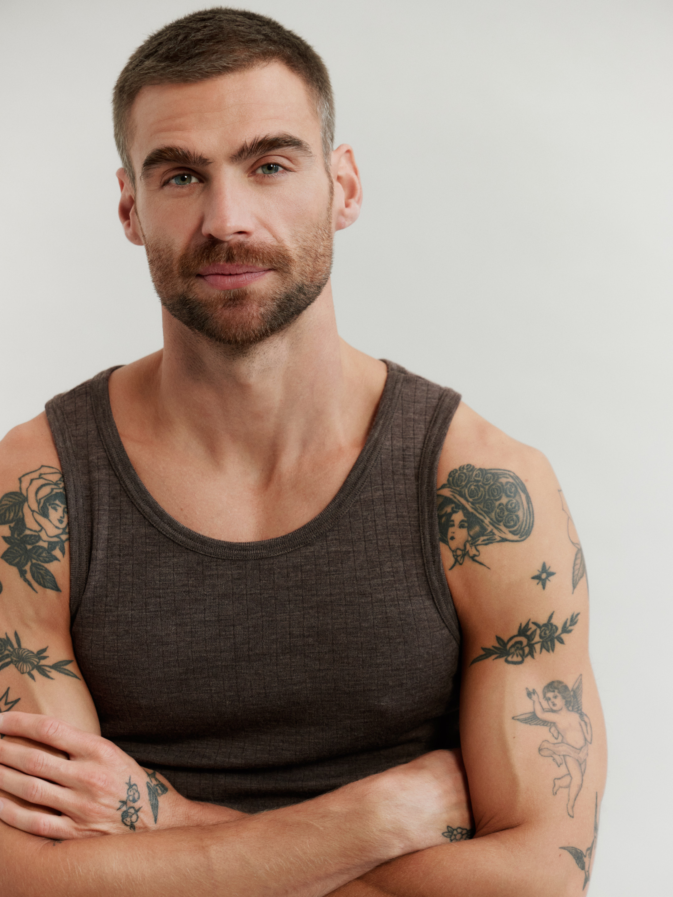 Tanktop van merinowol voor heren