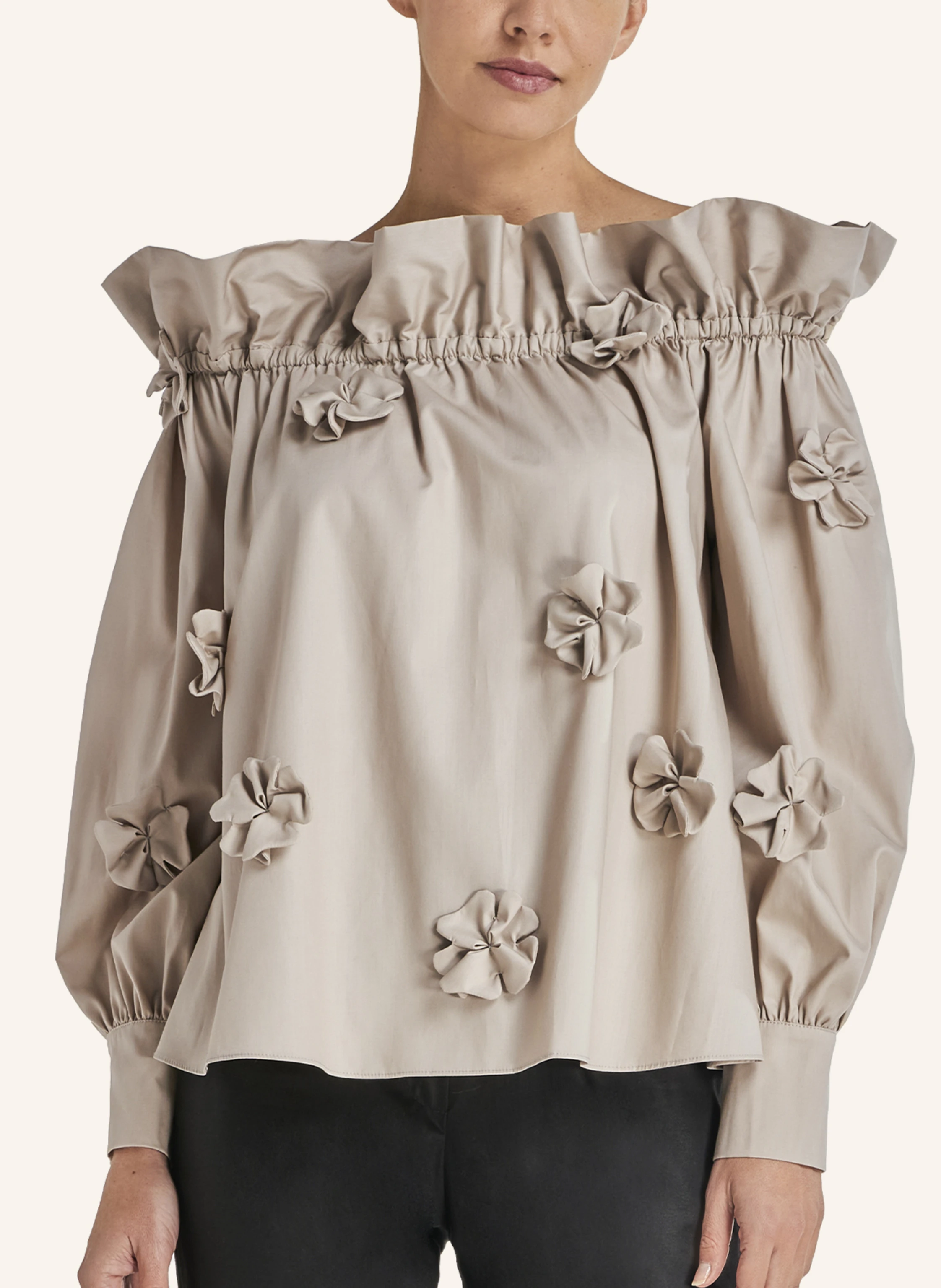 ARMARGENTUM Cold-Shoulder-Bluse KARA
