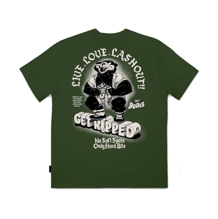 The Dudes Ripped Seasonal T-Shirt Mountain