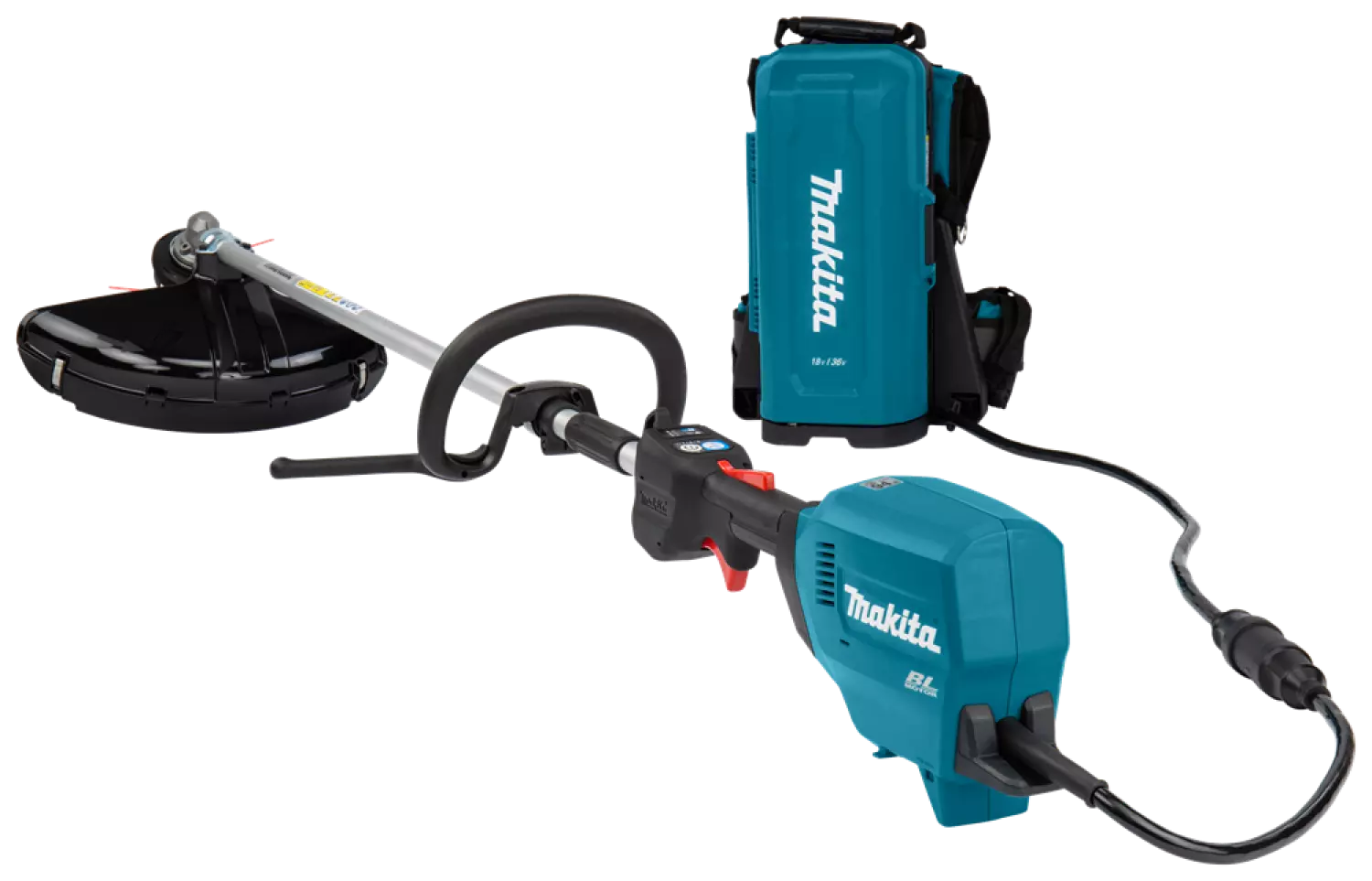 Makita UR201CZ 36V Li-Ion accu bosmaaier body - D-greep - 430x255mm - koolborstelloos