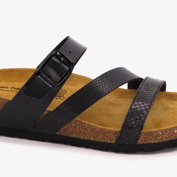 Hush Puppies dames slippers zwart