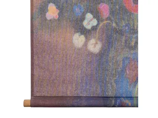 Toile imprimée en parchemin