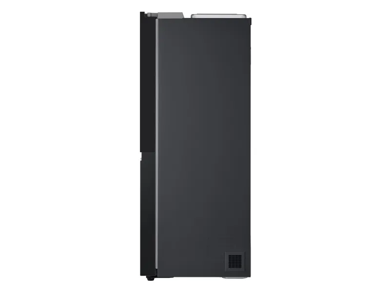 LG InstaView GSGV81EPLL, Fritstående, Amerikansk dør, Sort, Indvendig, R600a, Glas