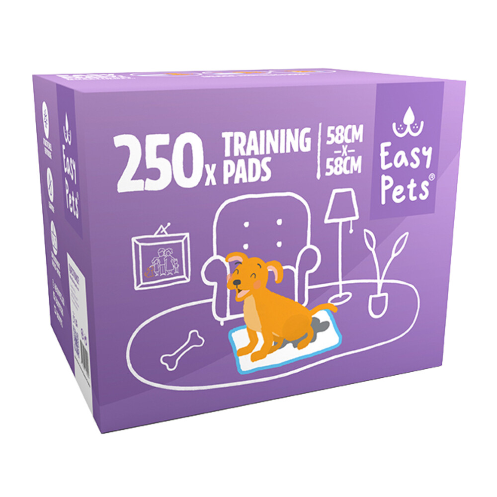 EasyPets Trainingspads 58 x 58 cm250 stuks