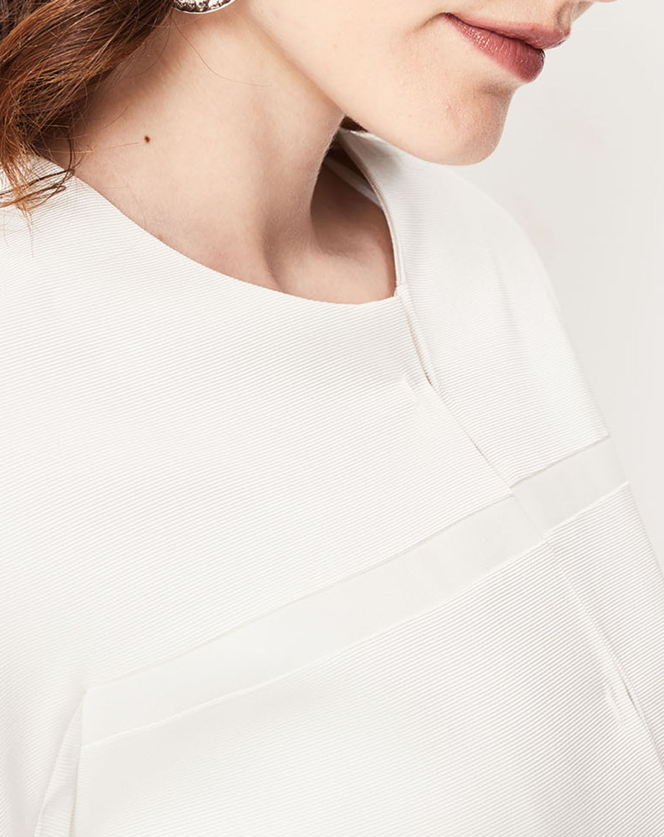 Paule Ka Veste courte Mai blanc cassé