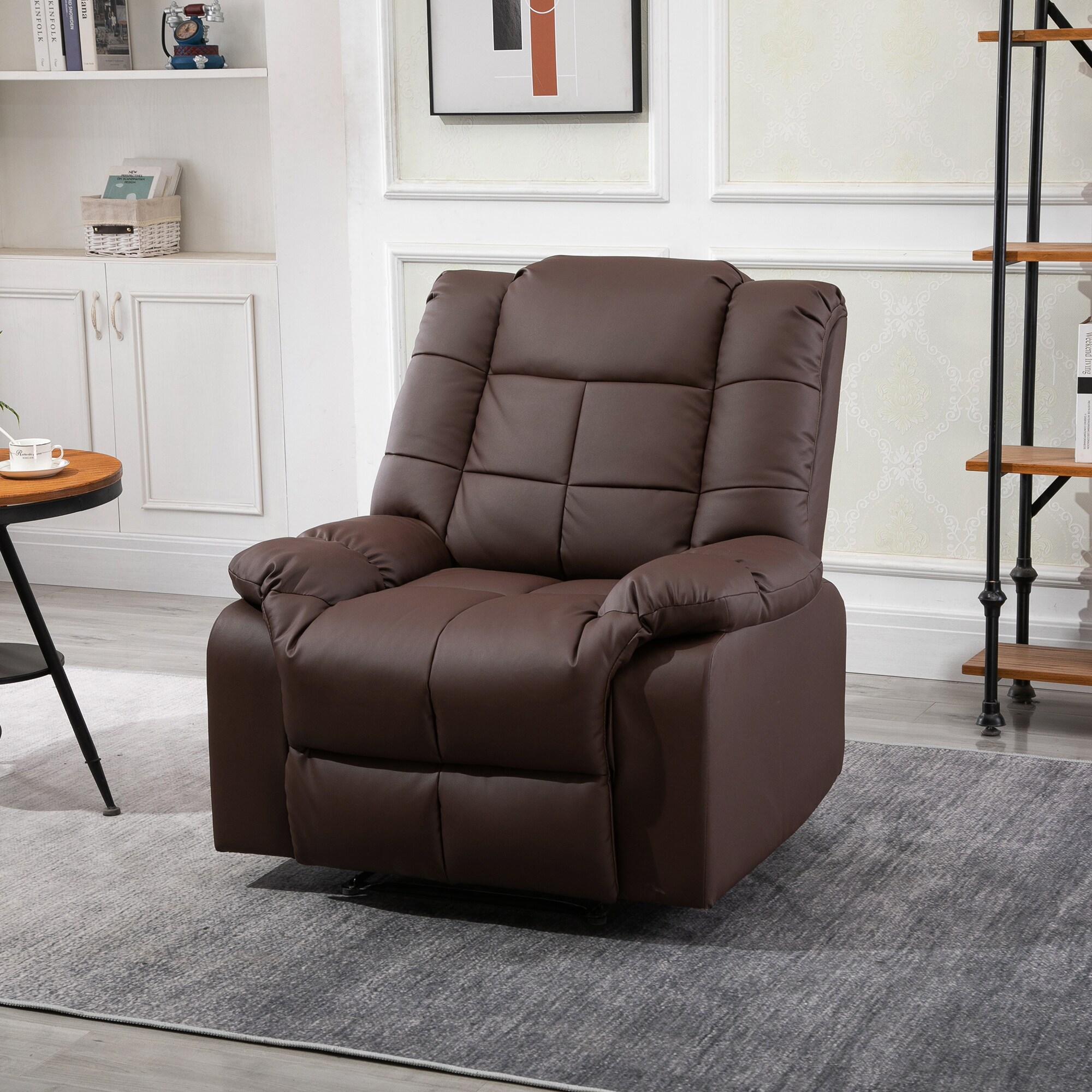 HOMCOM Massagesessel mit Liegefunktion und Fernbedienung 94B x 99T x 99H cm
