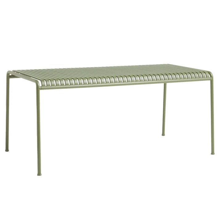 HAY - Palissade Tisch, rechteckig, 170 x 90 cm, salbei (Exklusive Edition)