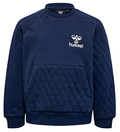 Hummel Sweatshirt - hmlOsvaldo - Blåck Iris