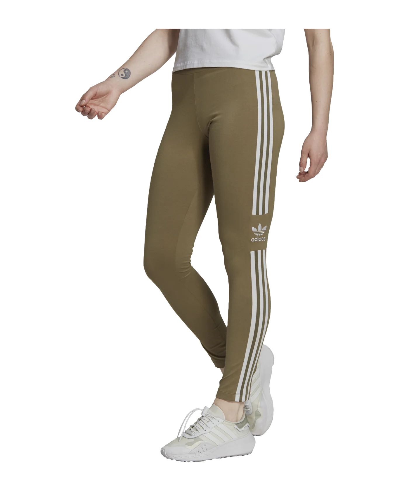 adidas Originals Trefoil Leggings Damen Grün