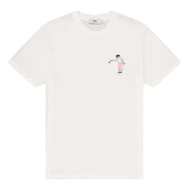 Olow T-shirt Bouliste Coton Bio | Ecru