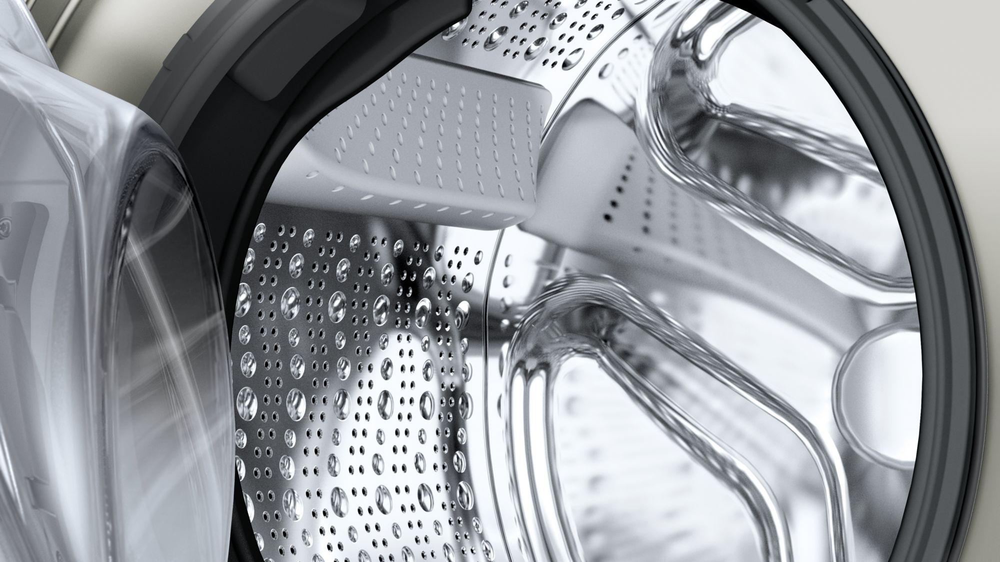 Máquina de lavar roupa de carregamento frontal Série 6, 9 kg, 1400 rpm, aço inoxidável WGG244AXES