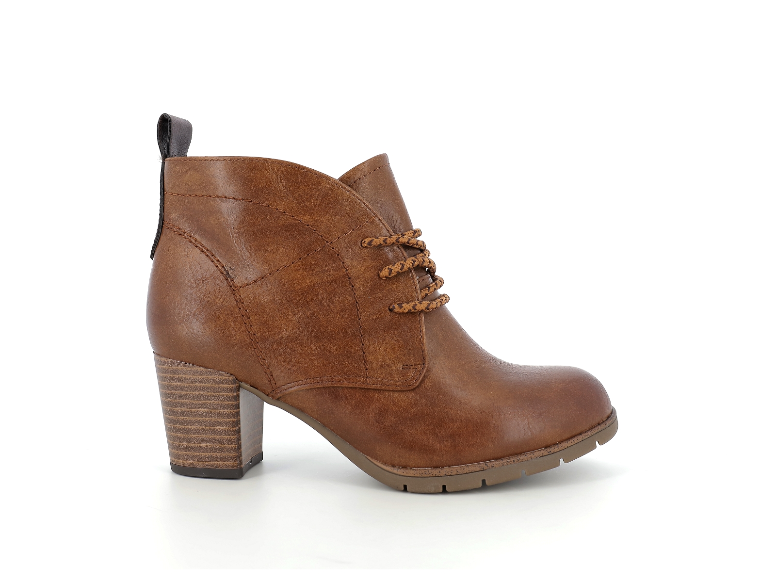 Marco tozzi-25109 Synthétique Cognac