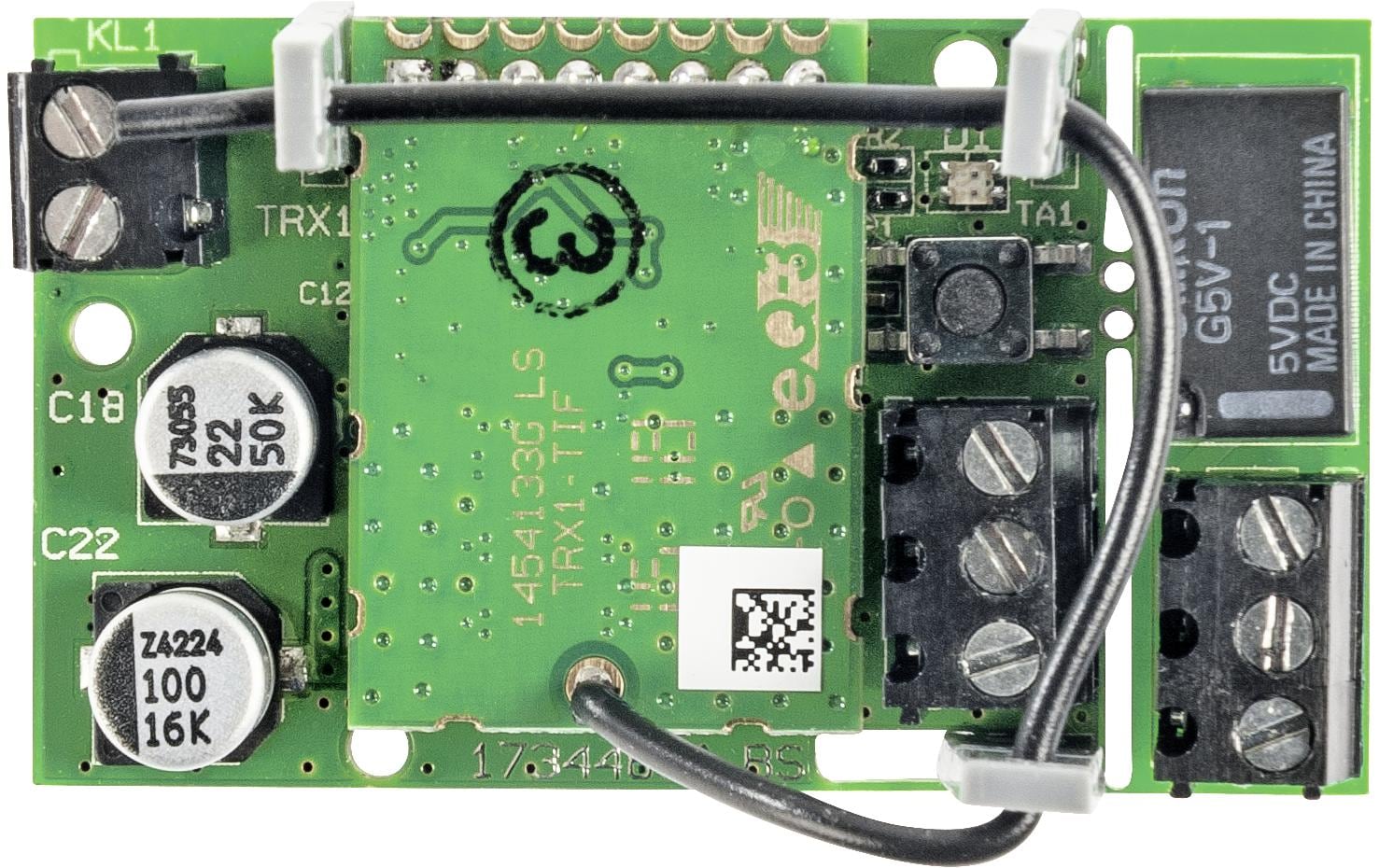 Smart Home Funk-Schaltplatine Miniatur-Relais1 A Miniatur-Relais oder 0.5 A Open-Collector-Schaltausgang – HmIP-PCBS