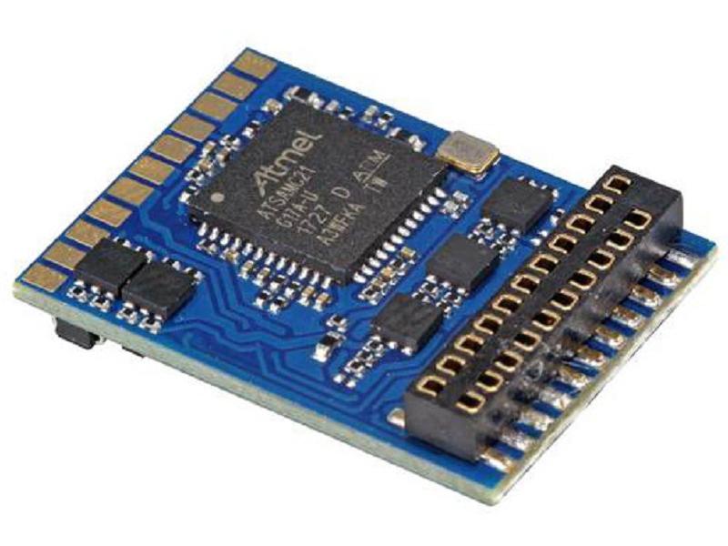 ESU Digital Decoder LokPilot 5, 21MTC MKL Multiprotokoll DCC / MM / SX / M4 Multiprotokoll Decoder mit Motorsteuerung für H0 Lokomotiven