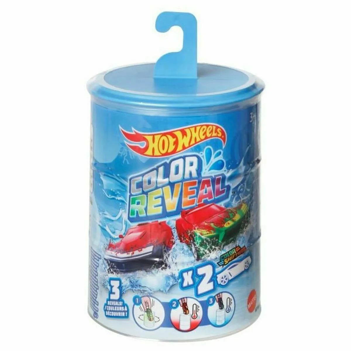 Hot Wheels Color Reveal Métal
