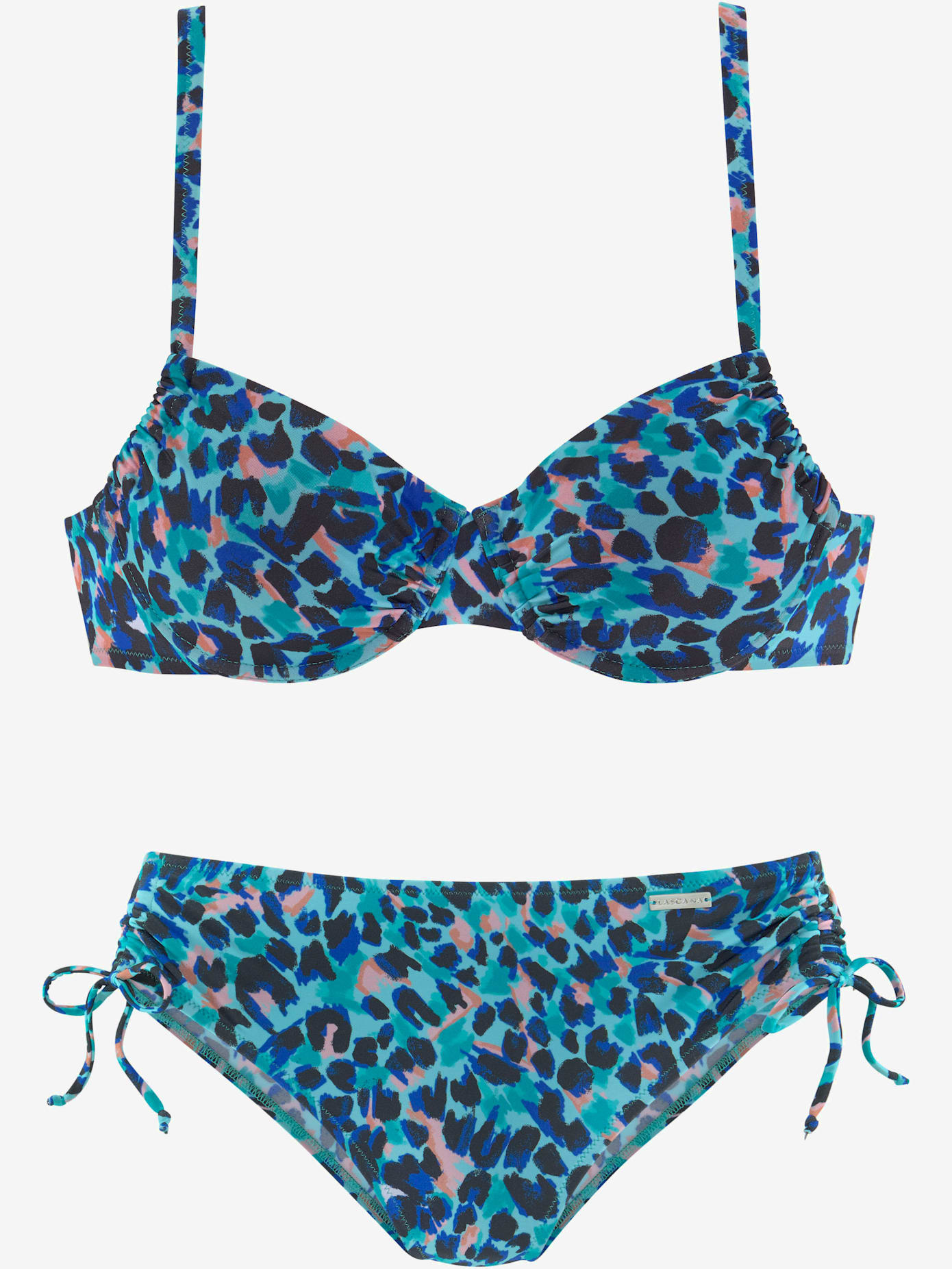 Maillot de bain à armatures imprimé animal tendance