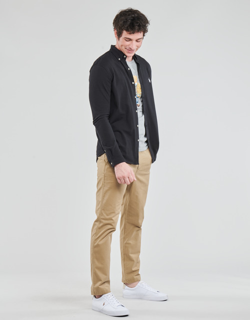 Polo Ralph Lauren - PANTALON CHINO PREPSTER AJUSTABLE ELASTIQUE AVEC CORDON INTERIEU Beige