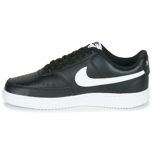 Nike - COURT VISION LOW - Noir / Blanc