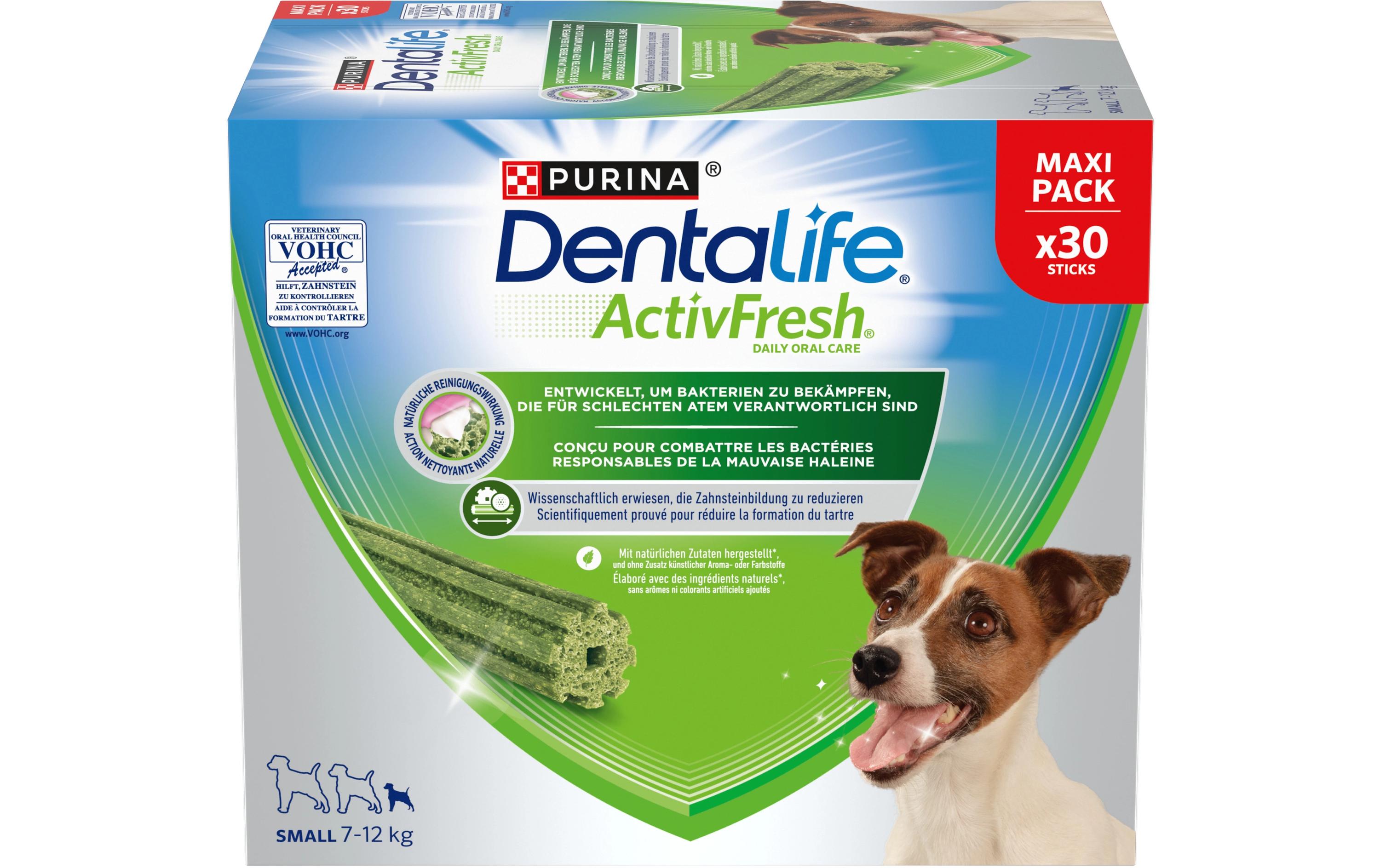 Kausnack ActivFresh Small, 30 SticksZahnpflege-Snack für Hunde