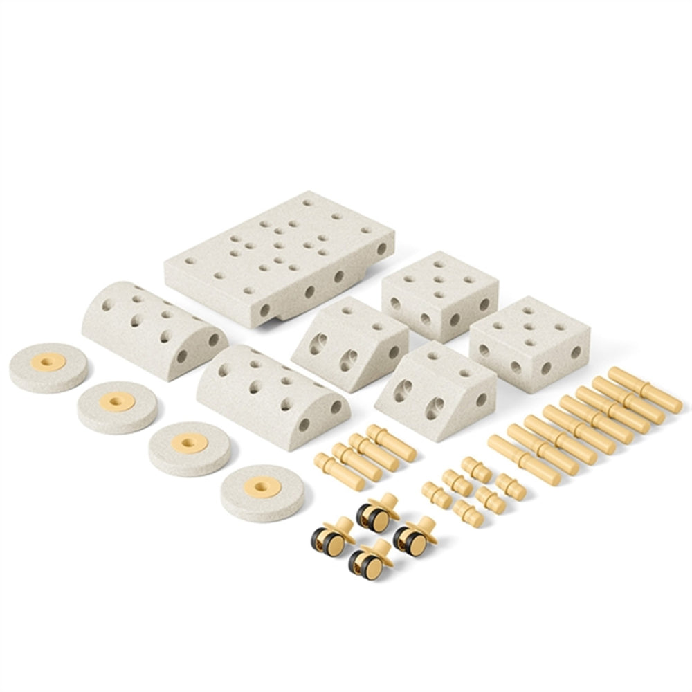 Køb MODU Dreamer set Sand Grey/Honey Yellow