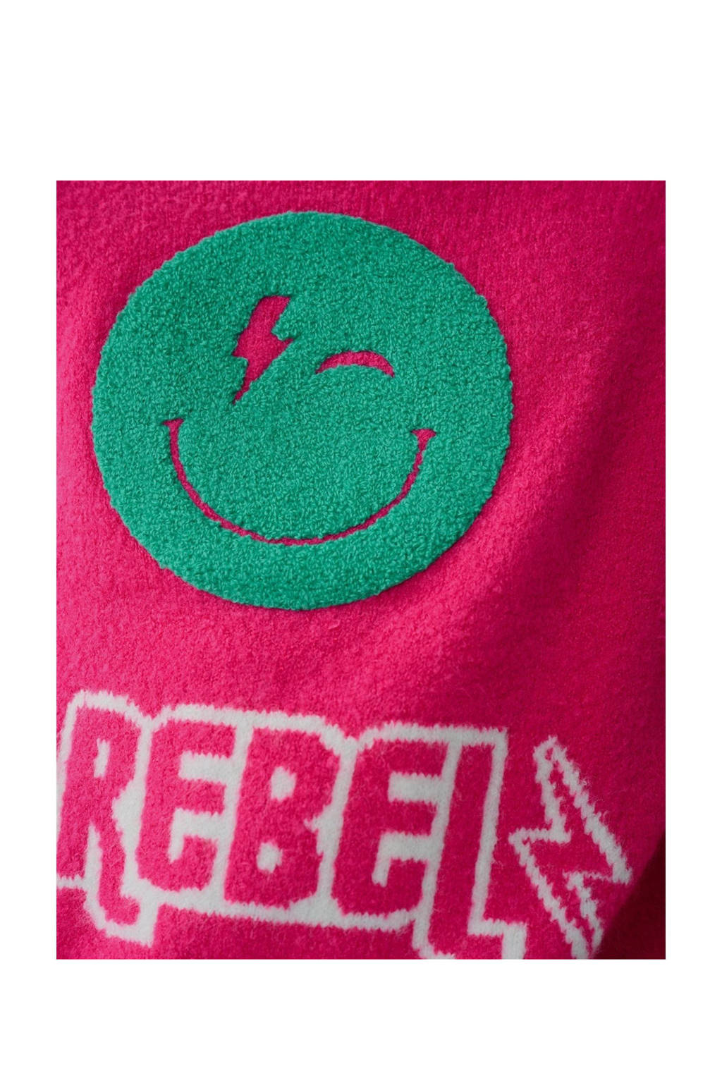 Shoeby gebreide trui fuchsia