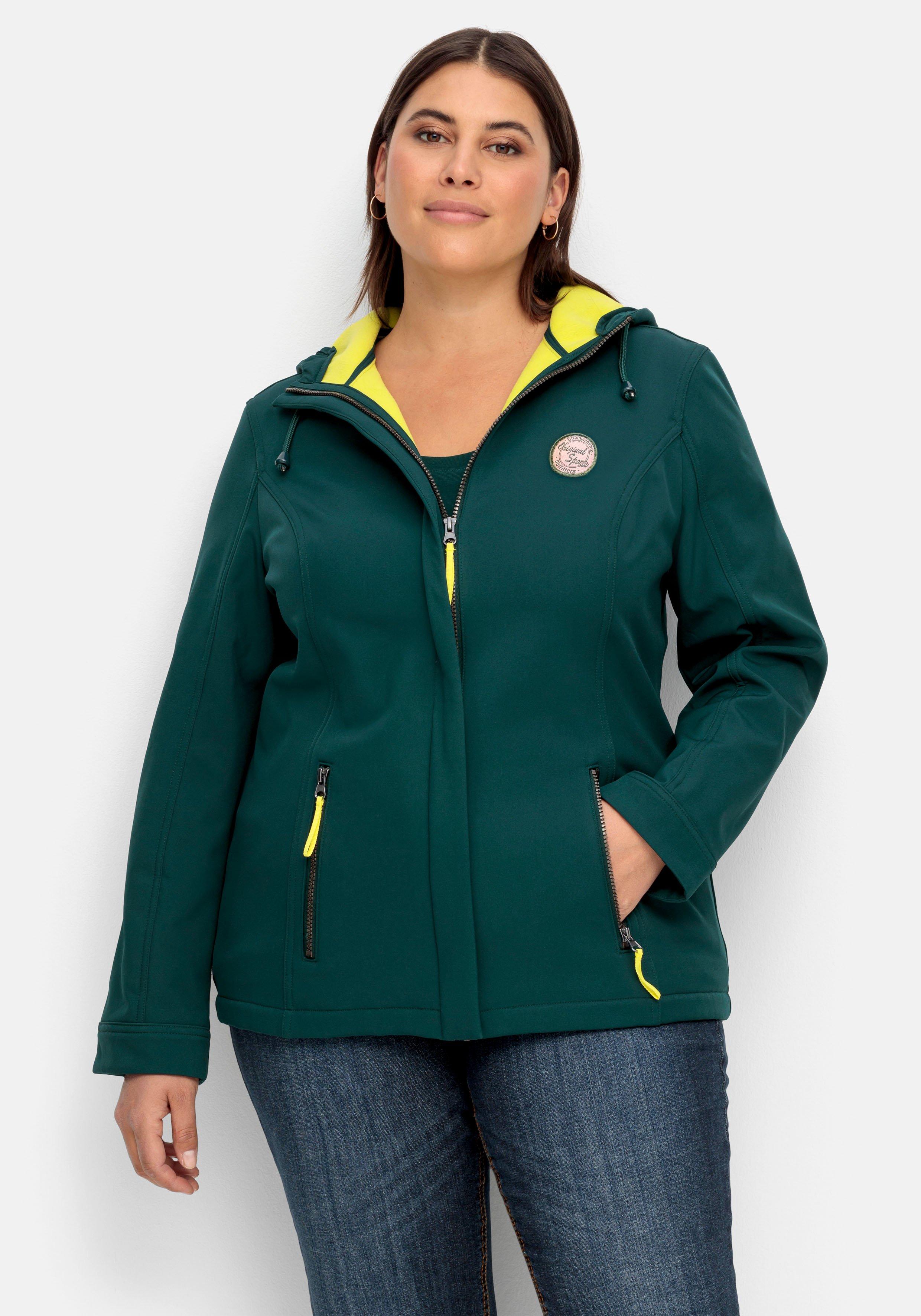 Softshell-Jacke mit Fleece-Innenseite