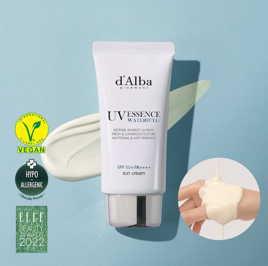 d'Alba - Waterfull Essence Zonnecrème