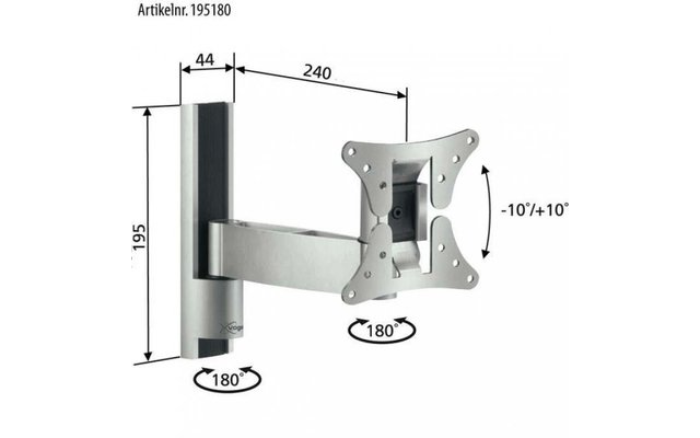 TFT-Wandhalter VFW 326