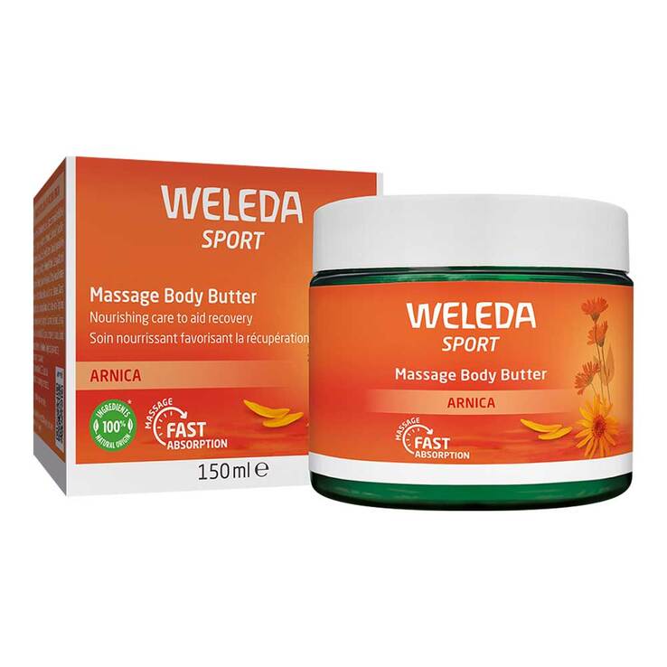 Weleda Sport Massage Body Butter, 150 ml