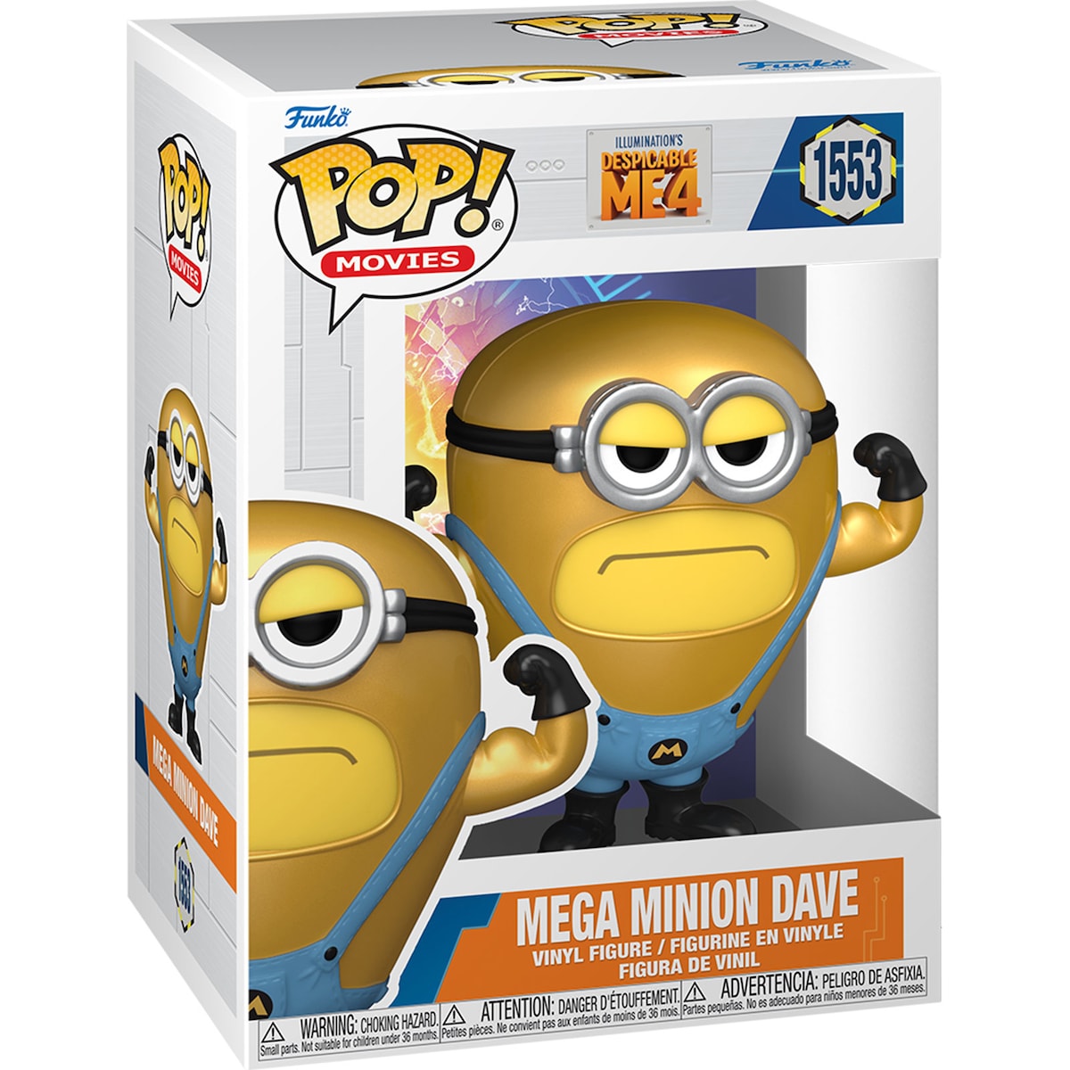 Funko POP Despicable Me 4 actionfigur (Super Dave)