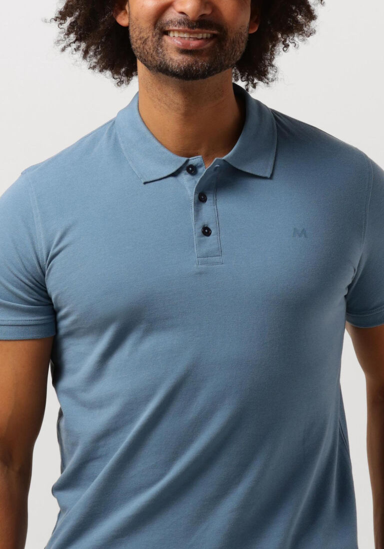 MATINIQUE blauwe matinique polo mapoleo melange