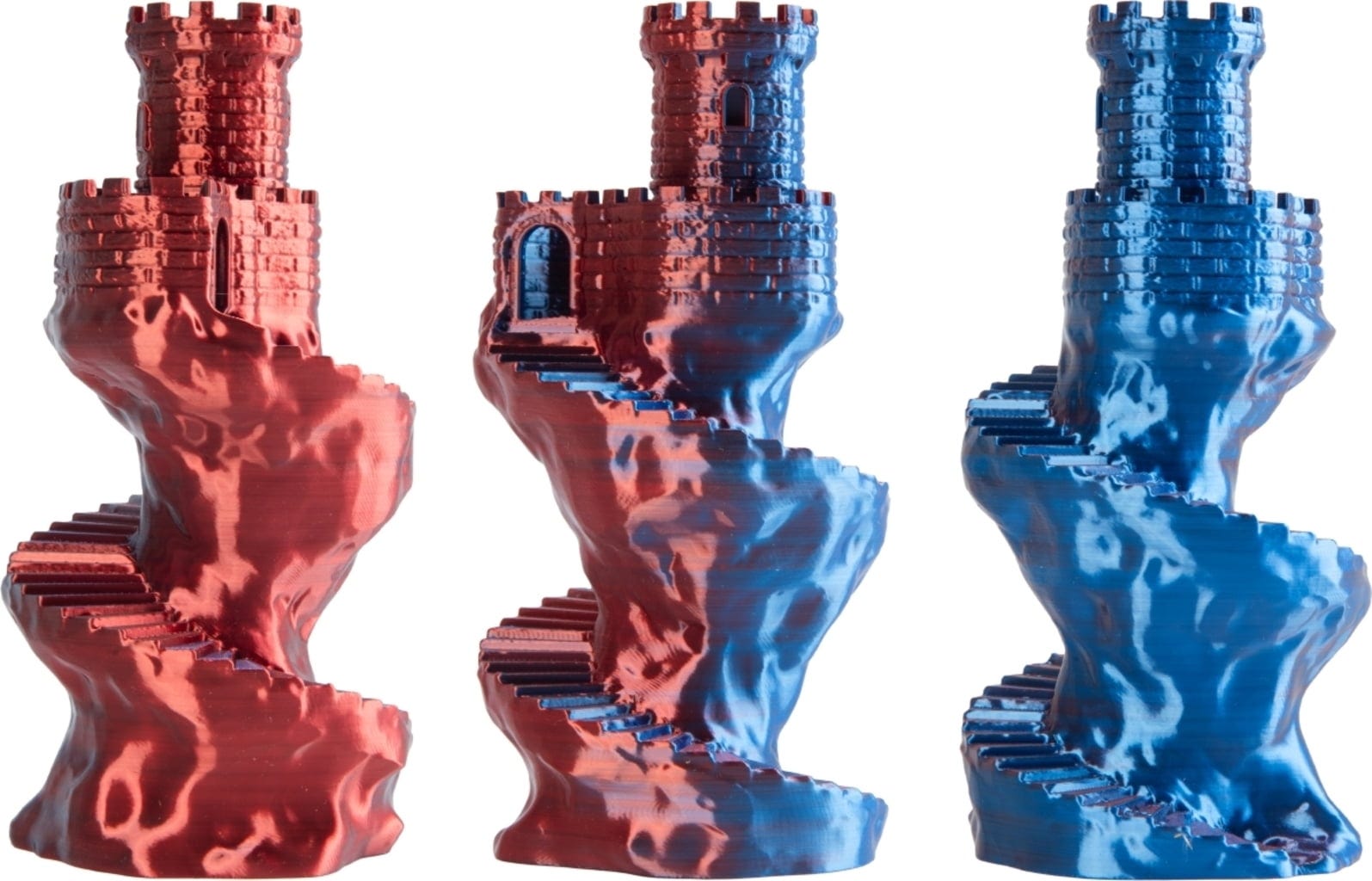 Spectrum  ReFill PLA Magic Silk Fire & Ice, 1,75 mm / 1000 g    ReFill PLA mit seidigem Finish in Fire & Ice