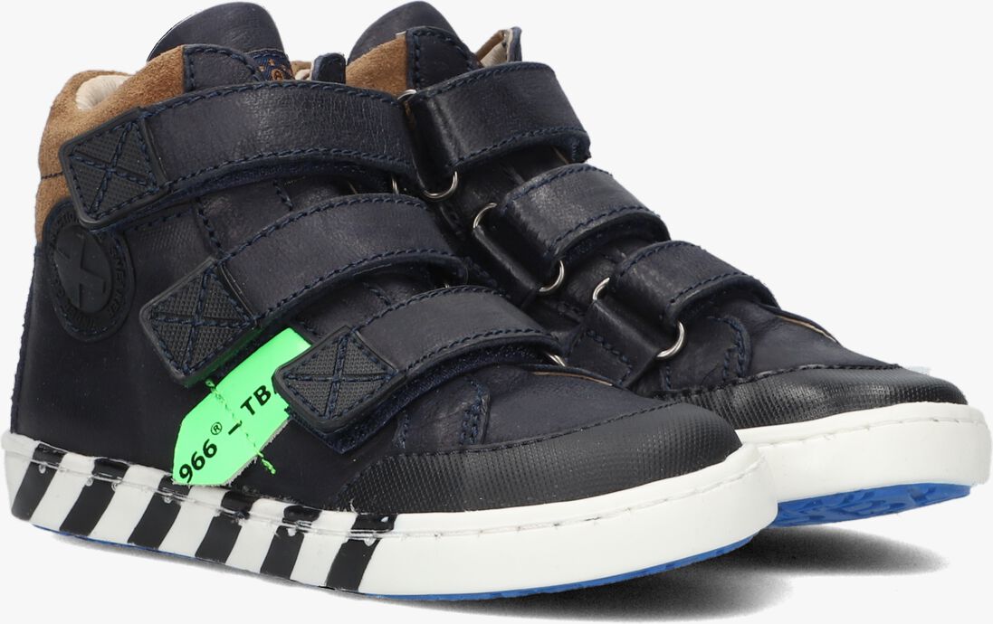 SHOESME blauwe shoesme hoge sneaker ur21w043