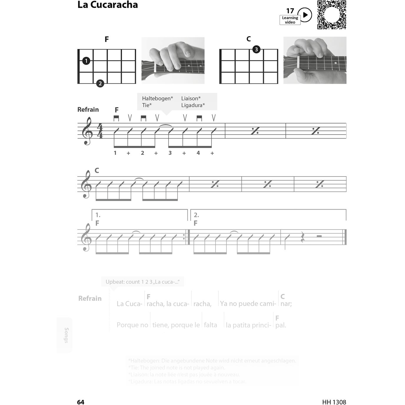 Cascha HH 3956 sopraan ukelele starter set (4-talig)