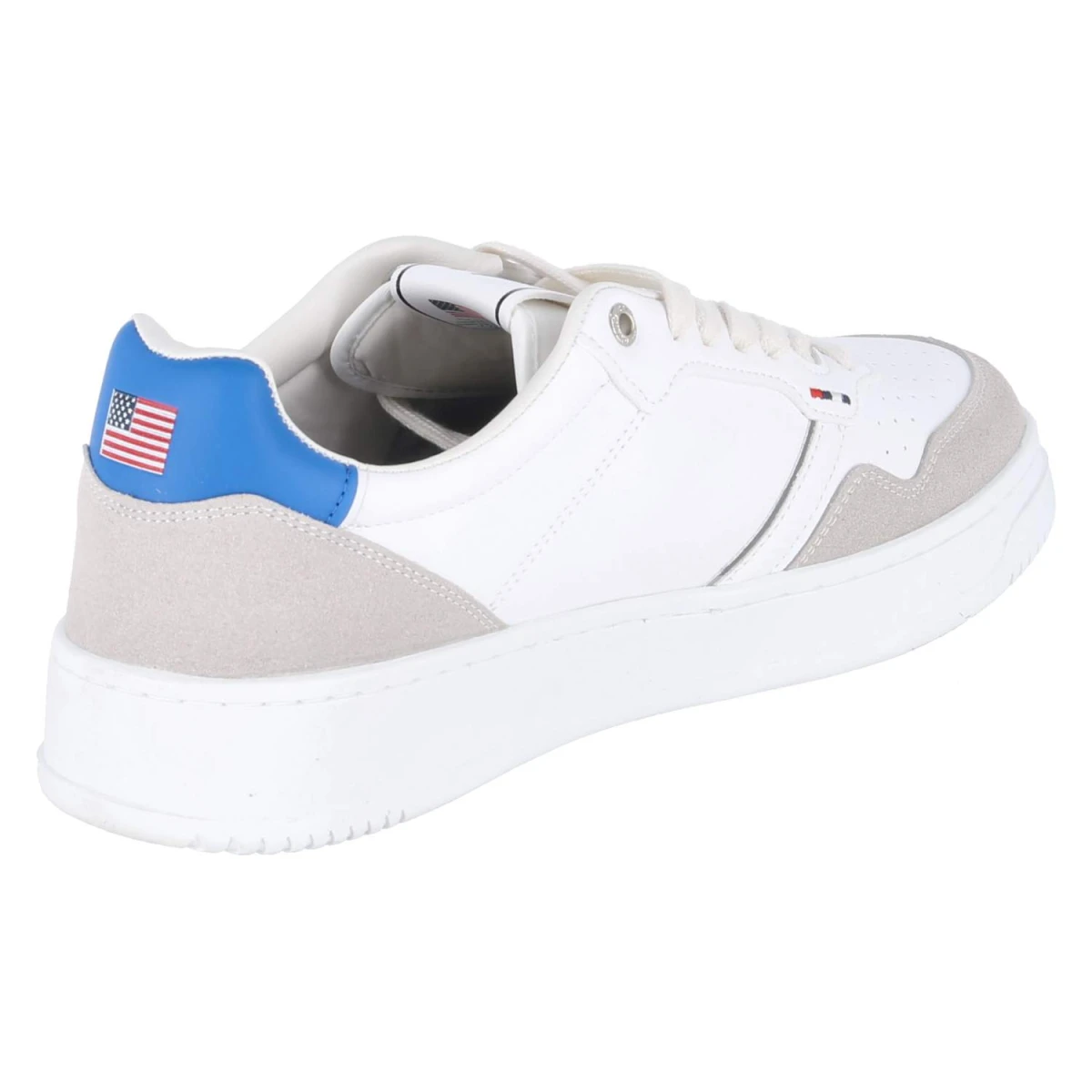 U.S. Grand PoloSneaker GINNICA - White/Light Blue