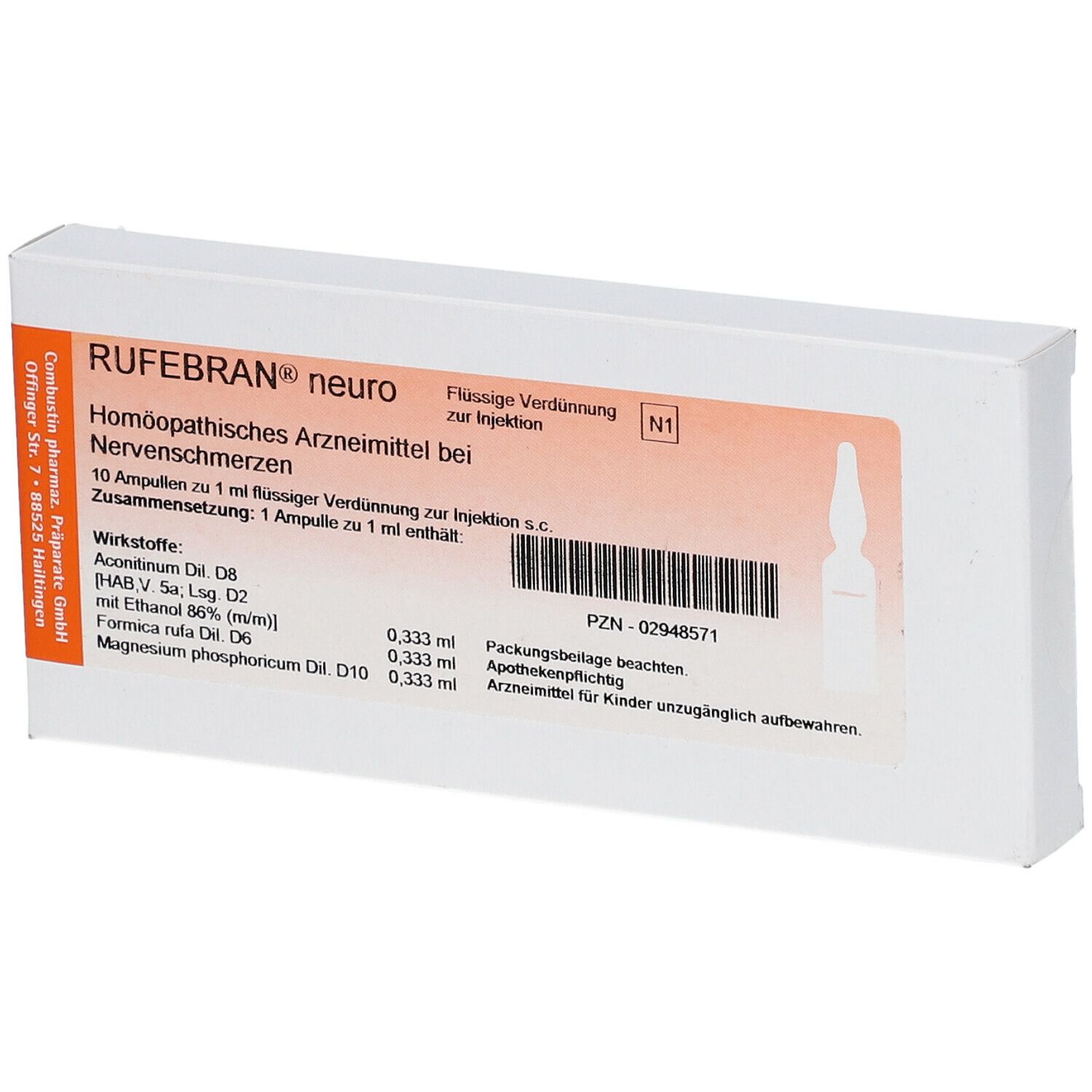 RUFEBRAN® neuro Ampullen