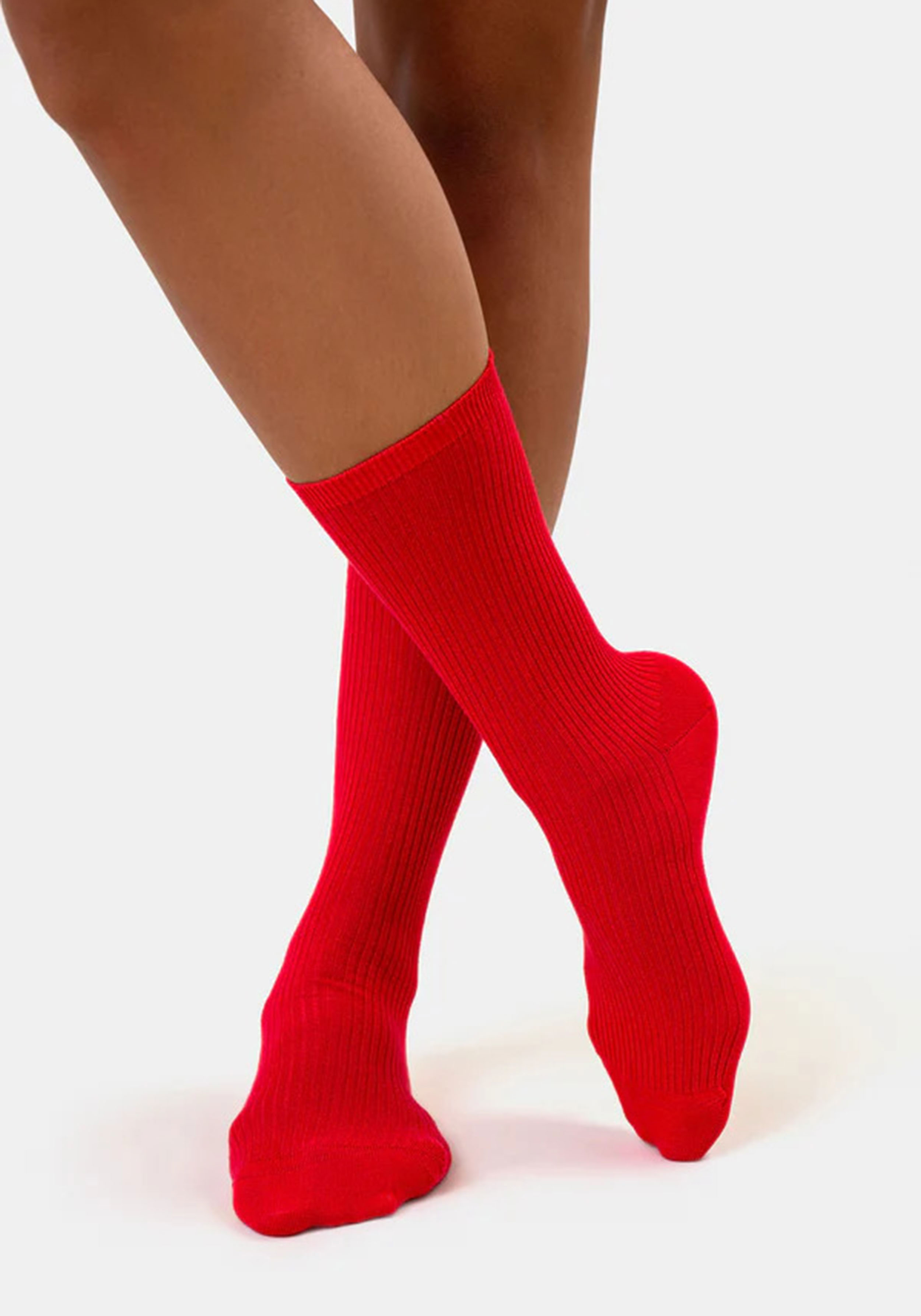 Colorful Standard Socken Organic Active Sock Scarlet Red