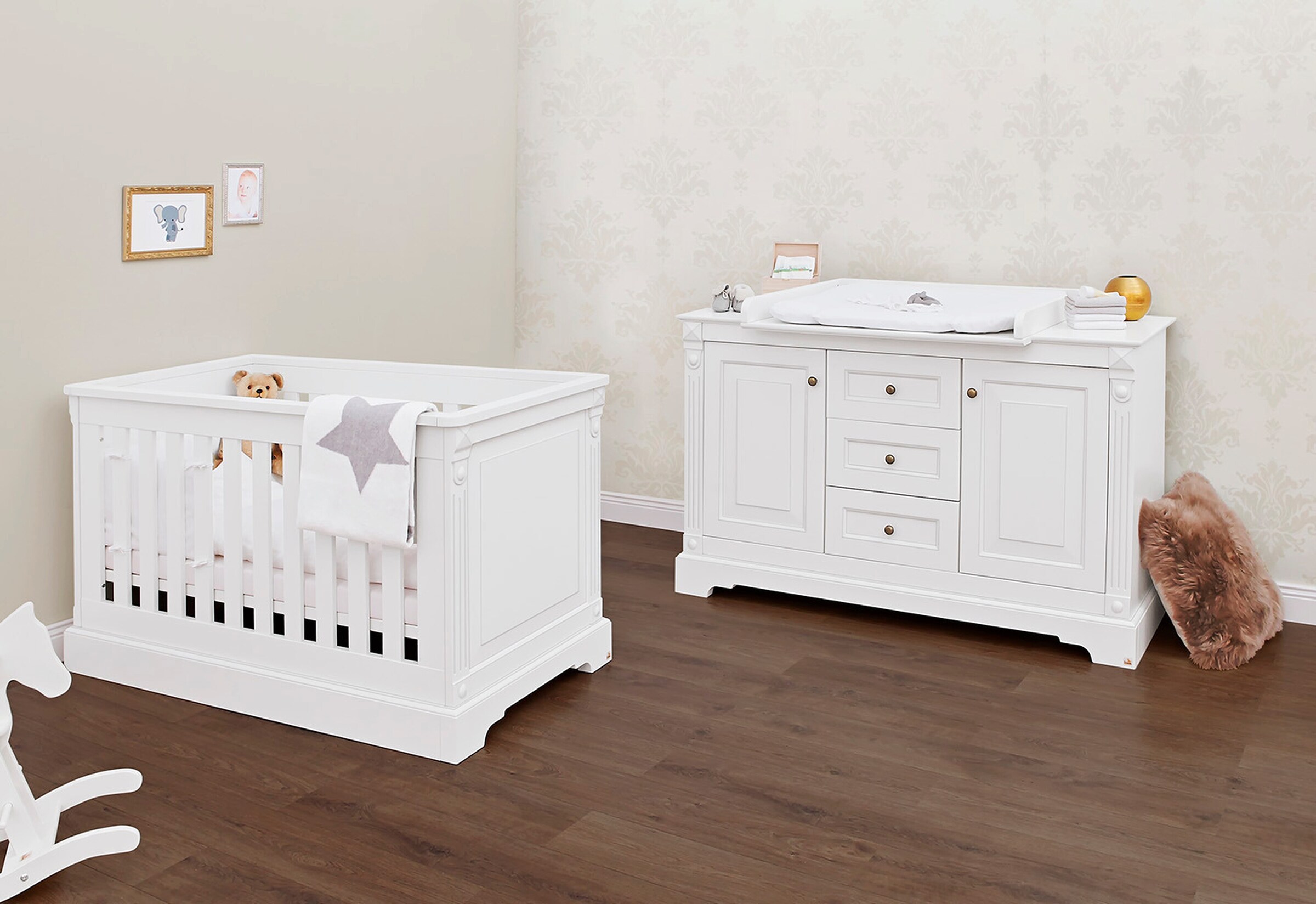 Pinolino 2-tlg. Babyzimmer Emilia extrabreit