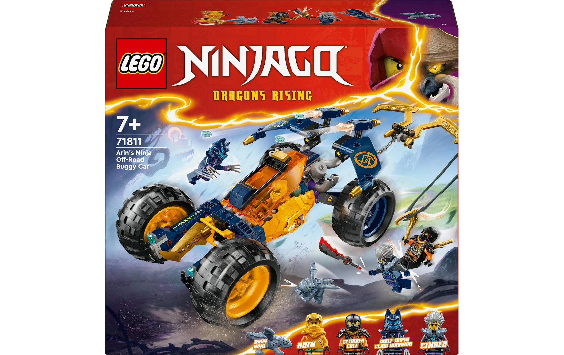 LEGO® Spielbausteine »Ninjago Arins Ninja-Geländebuggy 71811«