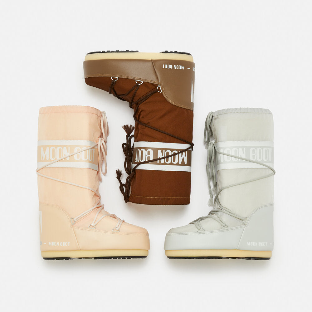 MOON BOOT  Icon High Nylon støvler - Shitake