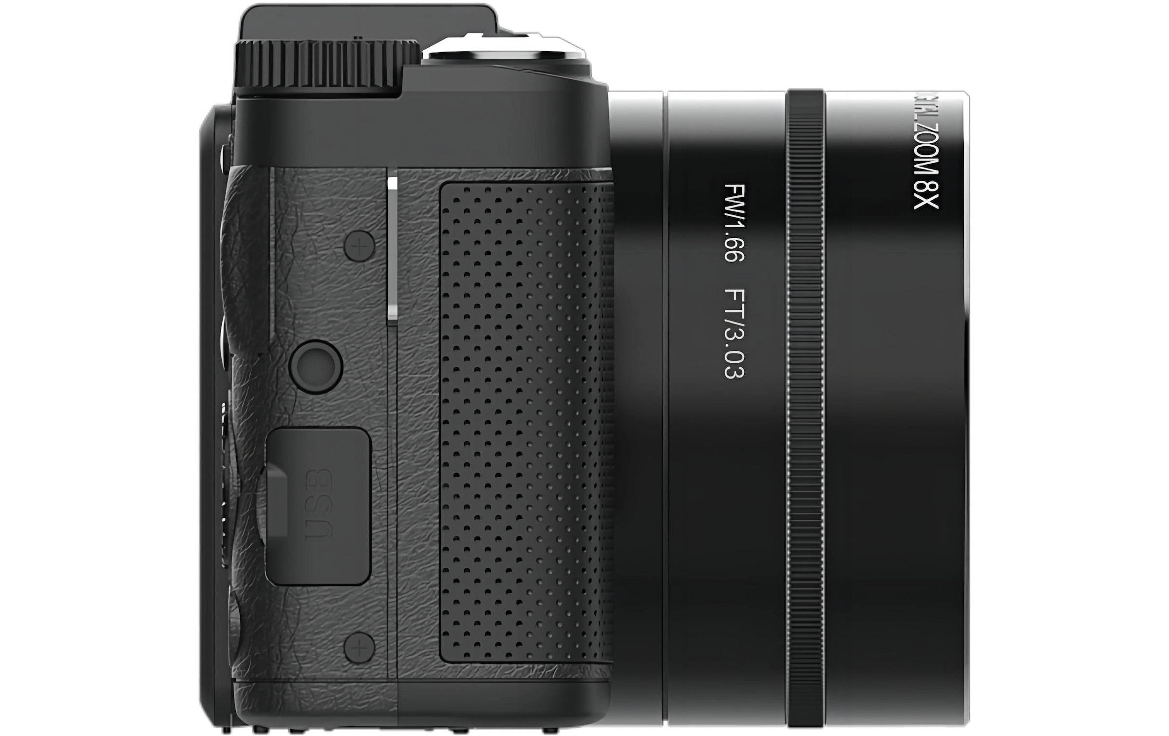 AgfaPhoto Kompaktkamera »Realishot VLG4K-OPT« , 24 , 5 fach fach x opt. Zoom