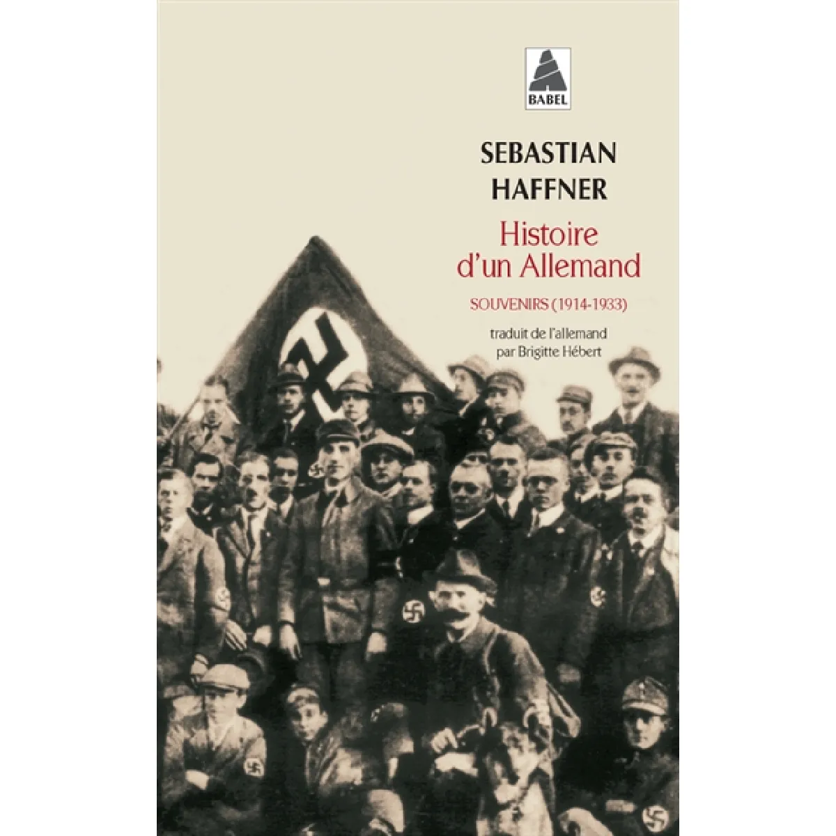 Histoire d'un Allemand : souvenirs 1914-1933