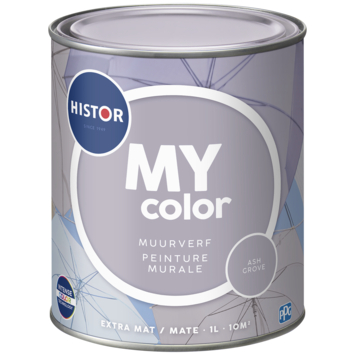 Histor My Color muurverf extra mat ash grove 1 liter