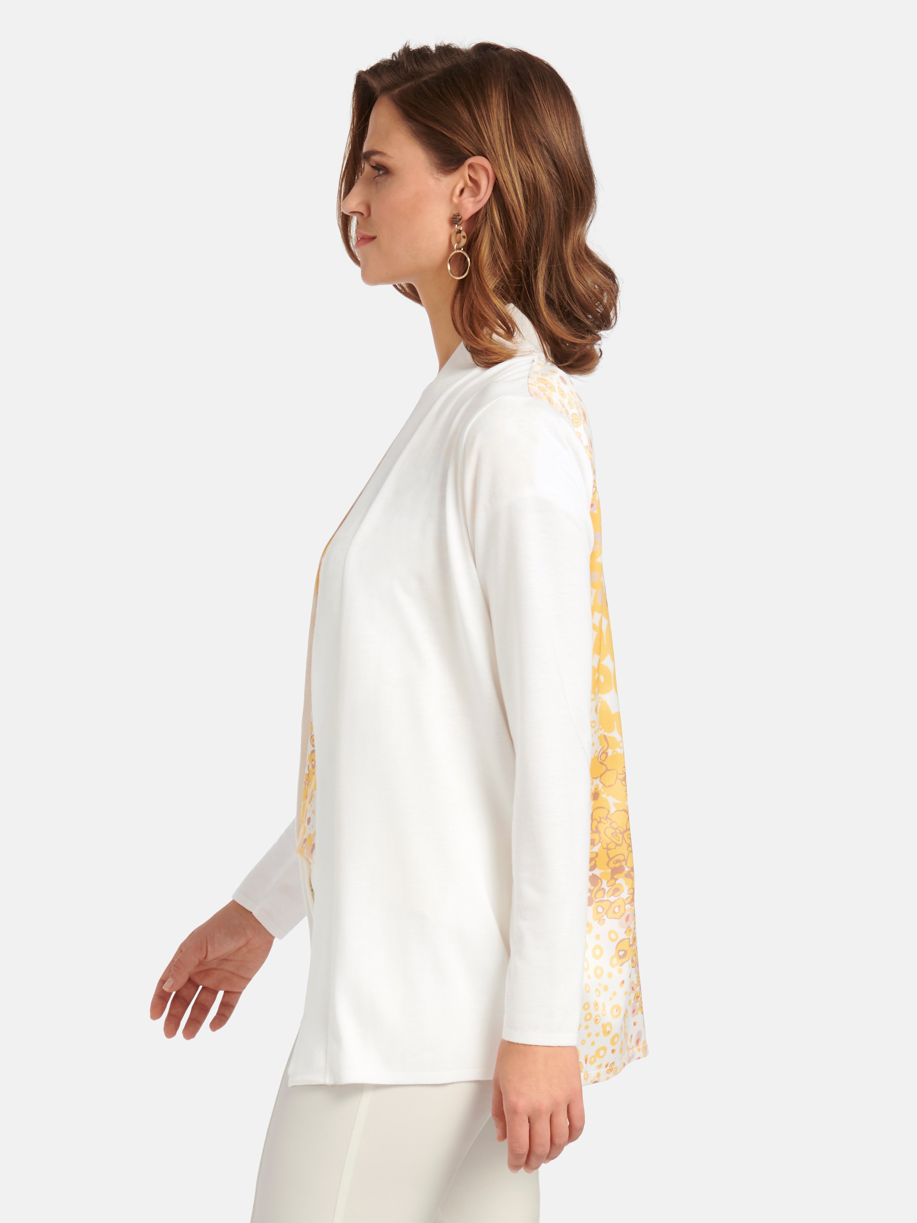 Strickjacke mit Schalkragen
