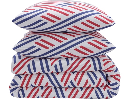 MERINOS - Matelas 160 x 200 Marinière 2 1620 + Parure de Lit Offerte 260x240cm