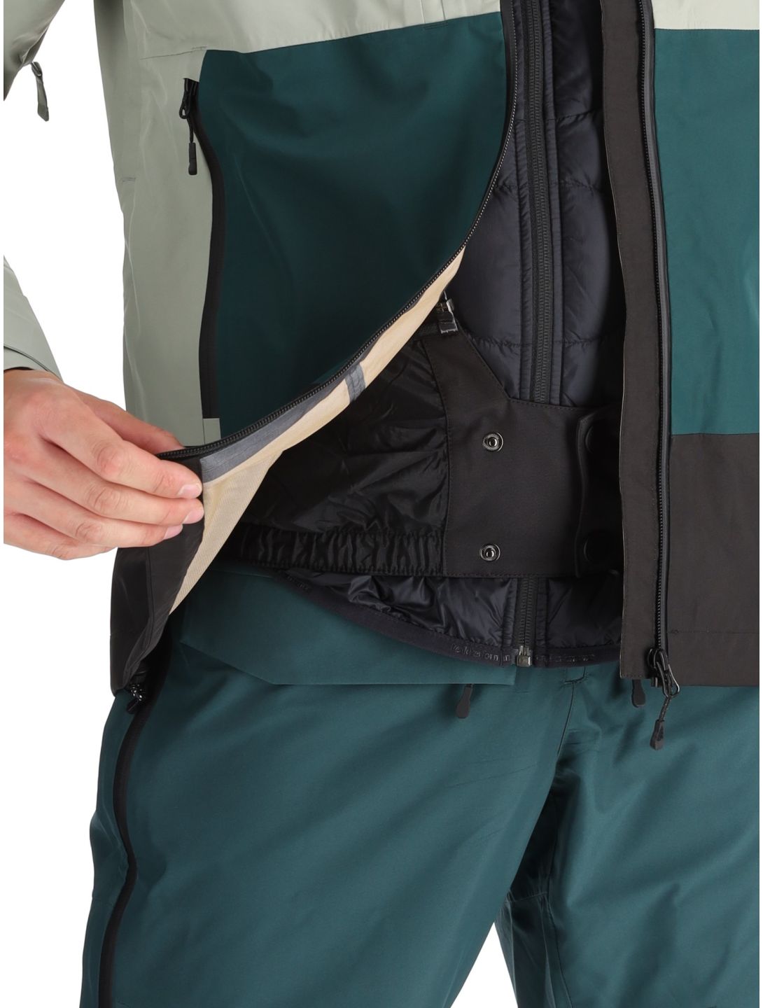Broader 3L hardshell ski-jas heren