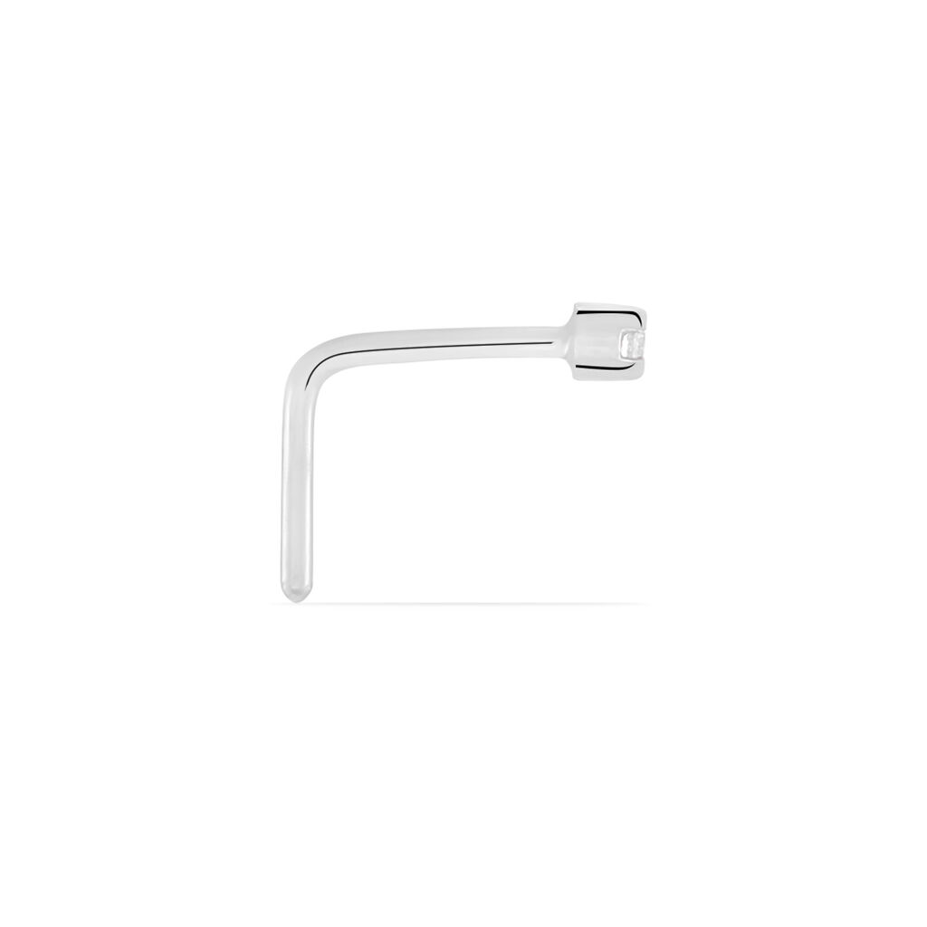 Piercing De Nez Demetrie Or Blanc Diamant